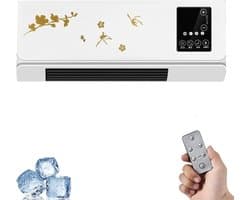 Wandventilator - Draagbare ventilator - Ruimte Koelen - Energiebesparend - 544 x 198 x 114 cm - Wit