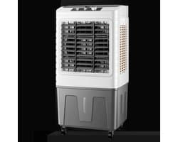 Mobiele luchtkoeler - Ventilator bevochtiger - Ruimte koelen - Verdampingskoeltechnologie - 50 liter reservoir - Mechanisch model