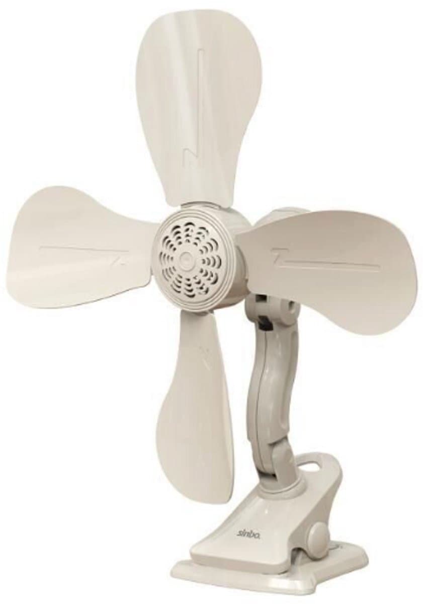 Asir - Staande Ventilator/Fan - PLASTIC BEHUIZING - 40 x 40 cm — afbeelding 1