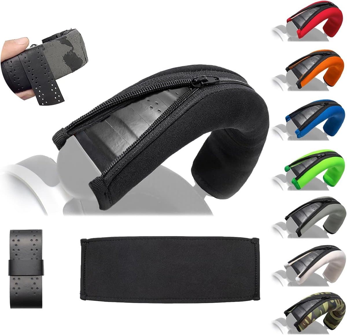 Verstelbare Hoofdband Kussen voor Headset - Geschikt voor Diverse Modellen — afbeelding 1