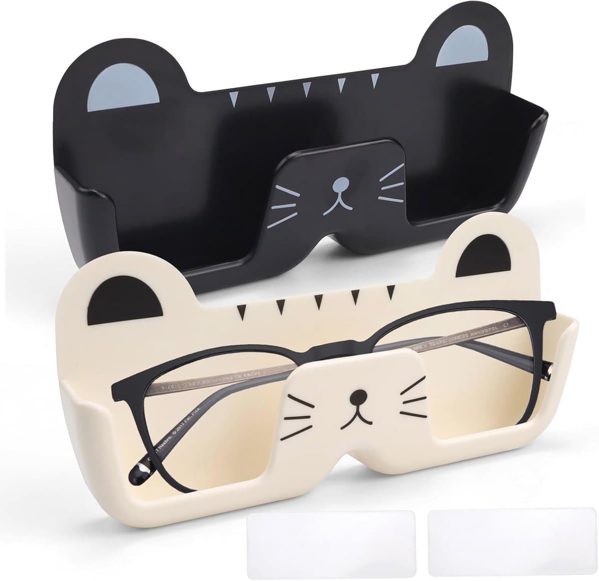Set van 2 Wandhouder voor Brillen - Schattige Kattenvorm voor Zonnebrillen en Brillen — afbeelding 1