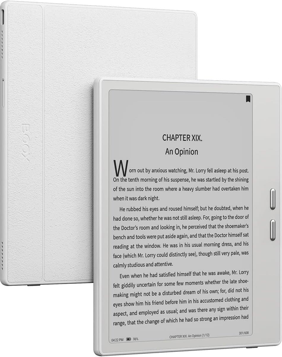 Draagbare ePaper Tablet 7 inch Zwart-Wit 64 GB Android met Front Light en Wifi — afbeelding 1