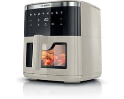Bosch MAF671C0 Airfryer XXL - Serie 6 - 7,2L - Shake alarm - Kijkvenster - Warmhoudfunctie - 7 programma's - Tot 5 personen - Dark Cream — afbeelding 1
