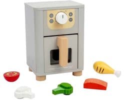 BigJigs speelgoed airfryer - educatief kinderspeelgoed keuken.