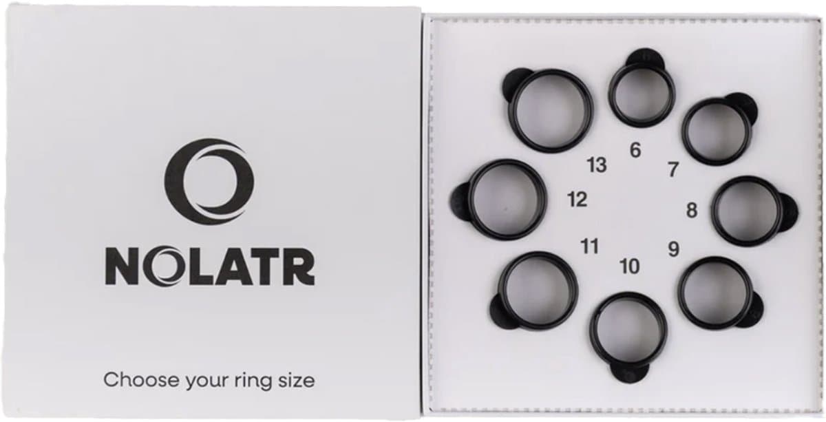 NOLATR Ringmaat Kit | Aankoopbedrag retour bij aanschaf van een Smart Ring — afbeelding 1