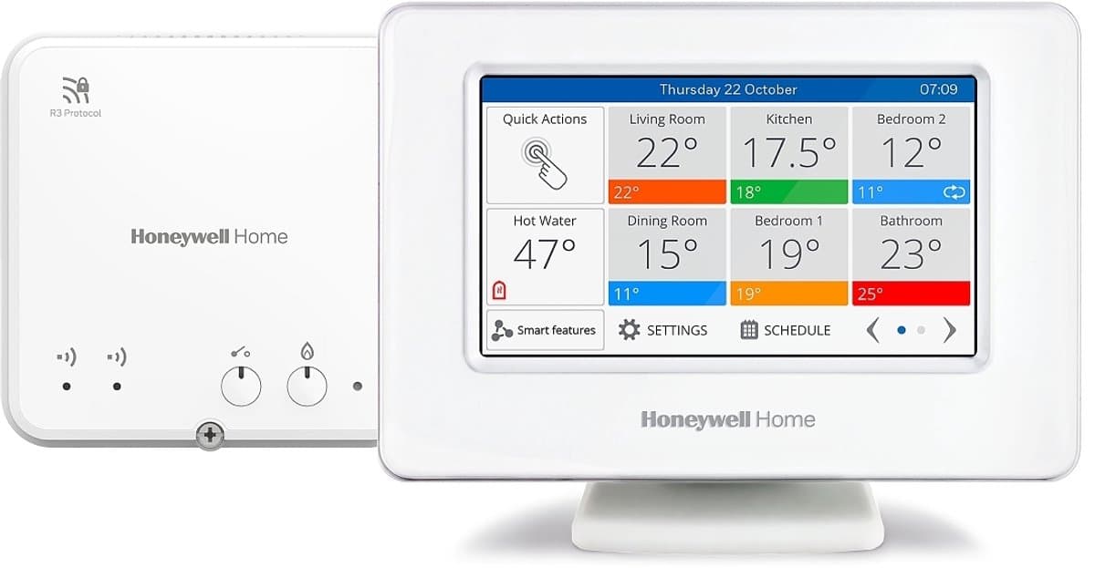 Honeywell Home Evohome Wifi single-zone met R9H Control Module — afbeelding 1