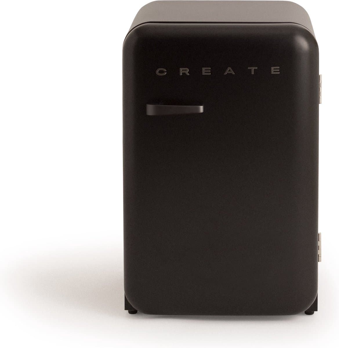 CREATE - Koelkast in retrostijl - Zwart - Handvat Zwart - FRIDGE RETRO 107L — afbeelding 1