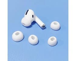 Geschikt voor Airpods pro 1/2 - Xenovia Airpods pro dopjes - Airpods pro tips - Airpods tips - Siliconen oordopjes - Eartips - Oortips voor airpods pro - 3 paar - Maat S/M/L - airpods dopjes