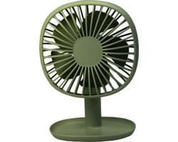 Guardo ventilator - oplaadbaar via USB - Groen