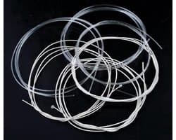 Premium - Set van 6 Gitaarsnaren voor Klassieke Akoestische Gitaar - Snarenset - Nylon Snaren - 6 Snaren - Europese Kwaliteit