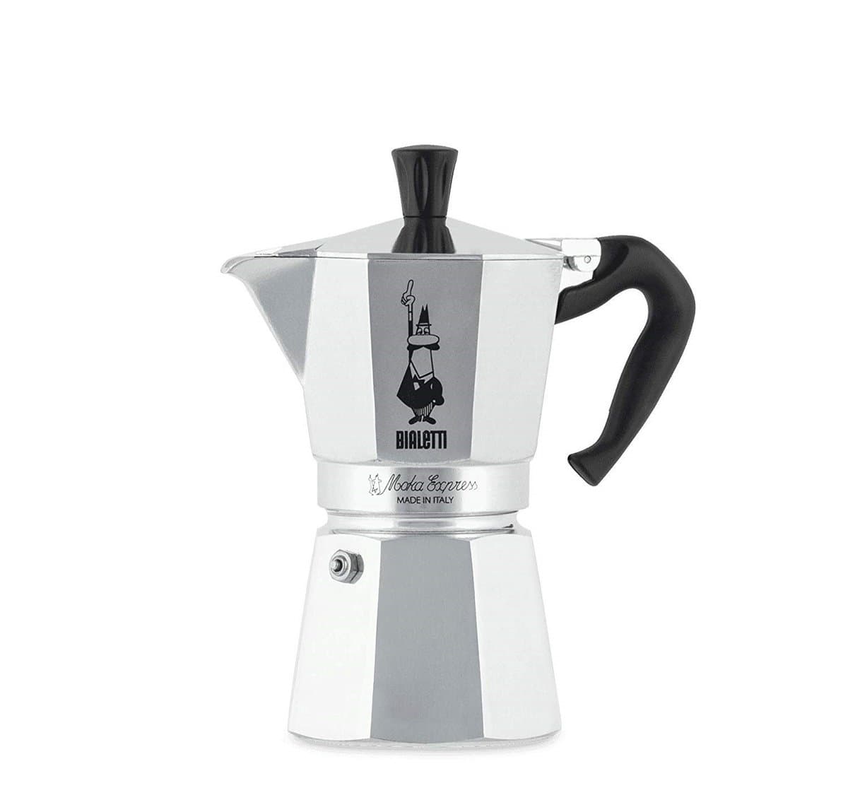 Bialetti Moka Express - Percolator - 6 kops - Aluminium — afbeelding 1