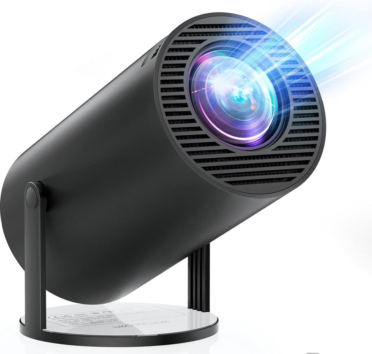 Draagbare Beamer 1080p Full HD 16000Lux 4k Projector met Statief en Tas — afbeelding 1