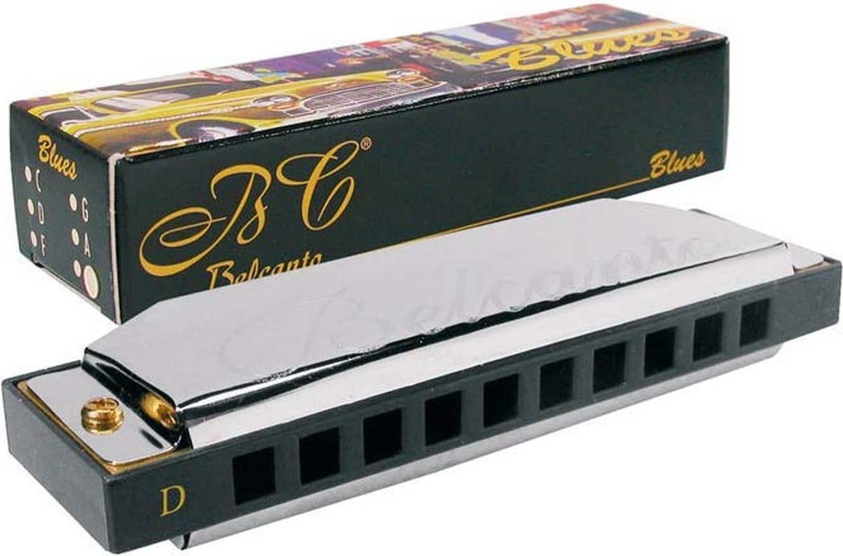 Belcanto Mondharmonica Diatonisch HRM-20-D — afbeelding 1