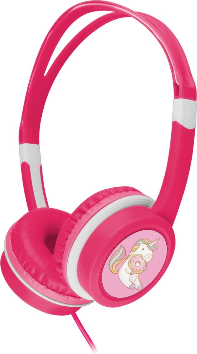 Gembird MHP-JR-PK Koptelefoon voor kinderen - Volumebegrenzing - On-ear - Roze — afbeelding 1