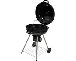 Zolta - Ronde Houtskoolgrill - Met Thermometer - Met Deksel - Mobiel