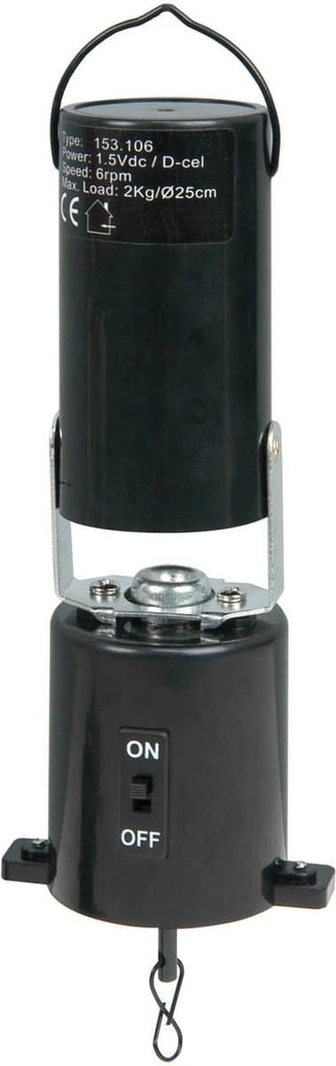 QTX MBM-1 Spiegelbolmotor op batterijen — afbeelding 1