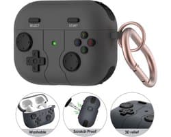 Ainy - PRO Siliconen Gaming PC Controller Hoesje met sleutelhanger - Geschikt voor Apple Airpods Pro 2 / Pro 1 | case met keycord | schokbestendig | Uitsparing voor oplaadpoort & draadloos opladen ondersteund