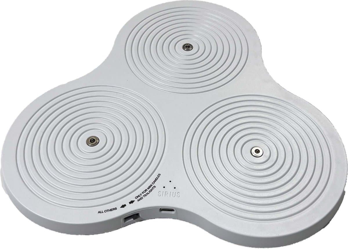 Sirius Decopower Multicharger - USB laadstation voor Sirius heroplaadbare LED kaarsen - 22 x 23 x 1 cm — afbeelding 1
