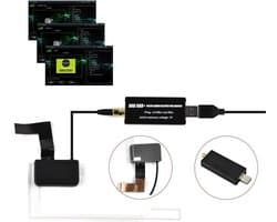 Cartronix CTX-3354 - DAB+ antenne - Geschikt voor Cartronix autoradio’s tot Android 10