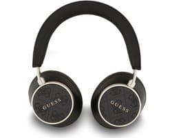 Guess 4G Classic Logo ENC TWS Koptelefoon – ENC – draadloos – PU‑leer afwerking – Zwart
