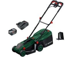 Bosch Rotak 18V-34 - Inclusief 1 18V 4.0 Ah accu en AL18V-44 lader - Mulchplug