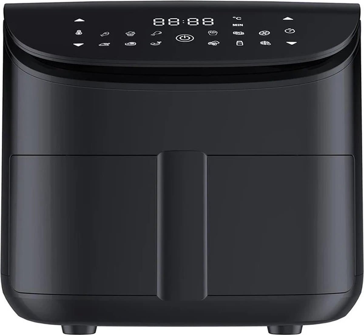RM Store® - Digitale Airfryer - Heteluchtfriteuse - Digital Touchscreen - Turboair - 10 Programma's - 1500 W - Zwart - 34 x 25 x 32 cm. — afbeelding 1