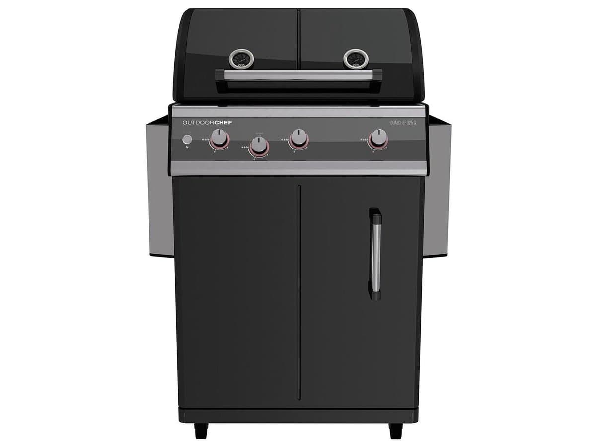 Outdoorchef Dualchef 325 G D-line barbecue - zwart — afbeelding 1