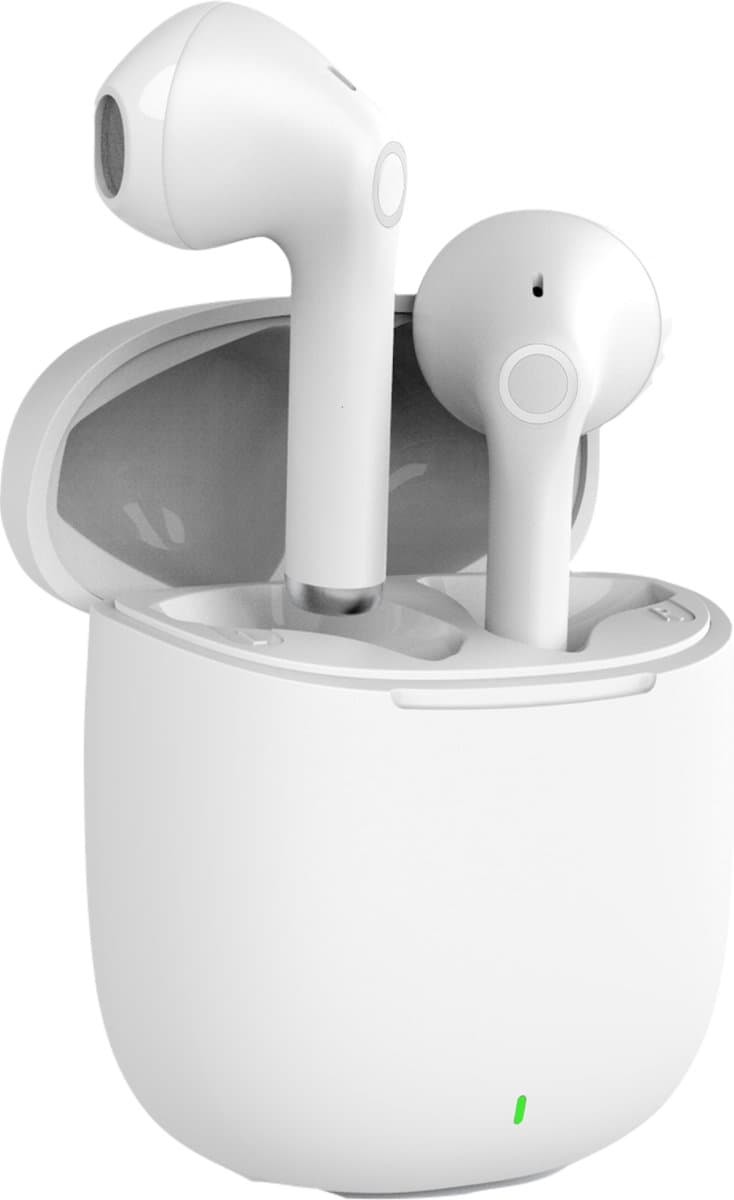 Phreeze Draadloze Oordopjes - Bluetooth Oordoppen - True Wireless EarBuds - Draadloos - 2e Generatie - Wit — afbeelding 1