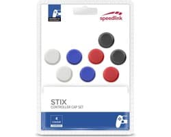 Speedlink STIX - Controller Cap Set - Geschikt voor PS5/PS4/Switch - 4 Kleuren - Verwisselbaar