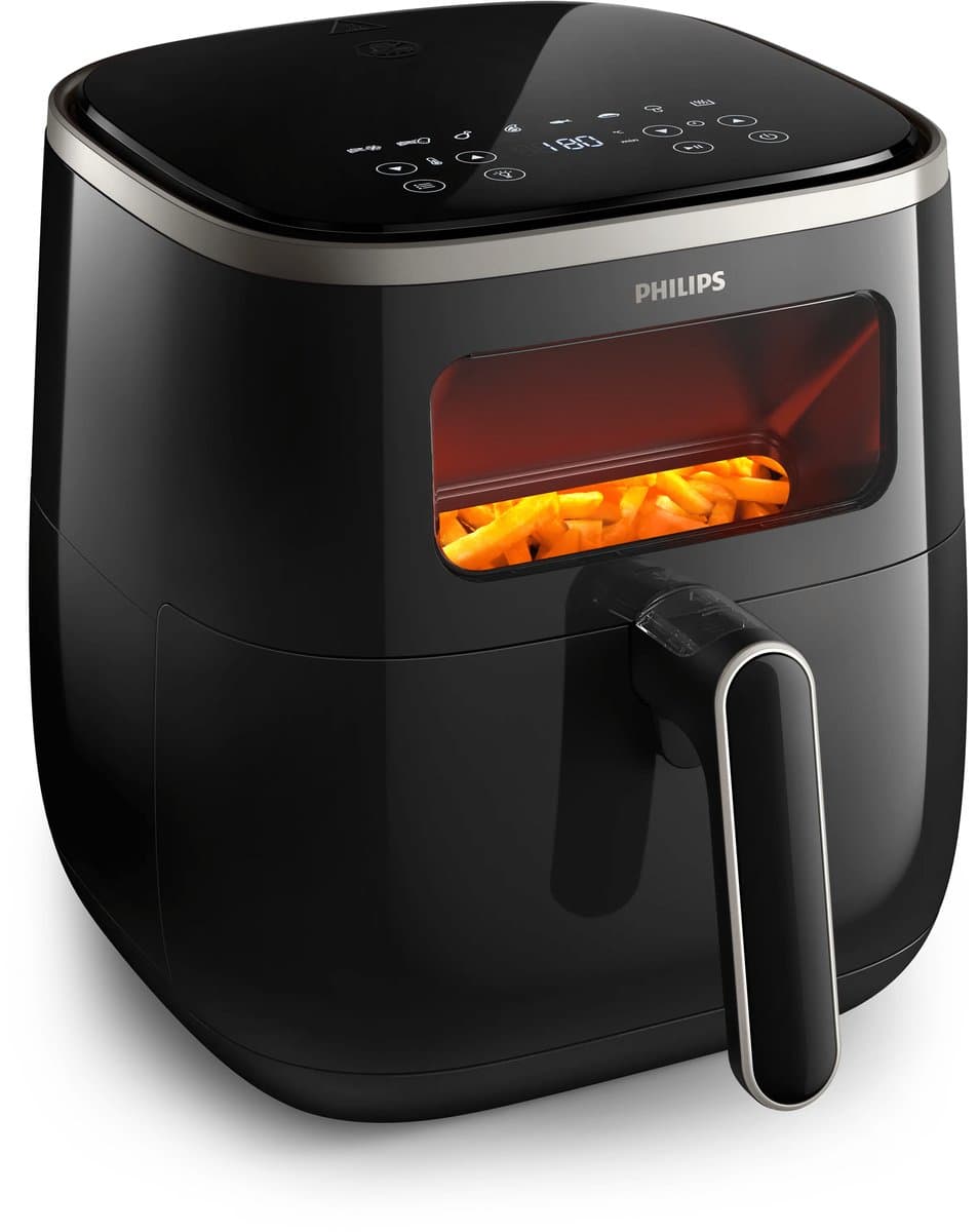 Philips Airfryer 3000 Series - HD9257/88 - 5,6 liter (XL) – Heteluchtfriteuse – 13 in 1 kookfuncties - Quickclean - Met venster — afbeelding 1