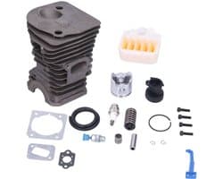 Zuiger- en cilinderkits geschikt voor HUSQVARNA 340, 345 en 350 – 40 mm luchtfilter – slijtvast – hoge prestaties