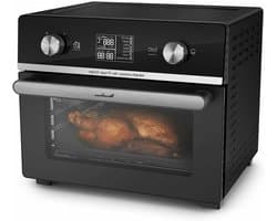 Airfryer - Hete Lucht Oven - Gezond Bakken - Touch Bediening - 34 cm Hoogte - Zwart