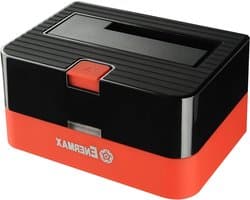 Dockingstation Harde Schijven - Externe Opslag - Data Overzetten - Universele Compatibiliteit - 16.5 cm - Zwart