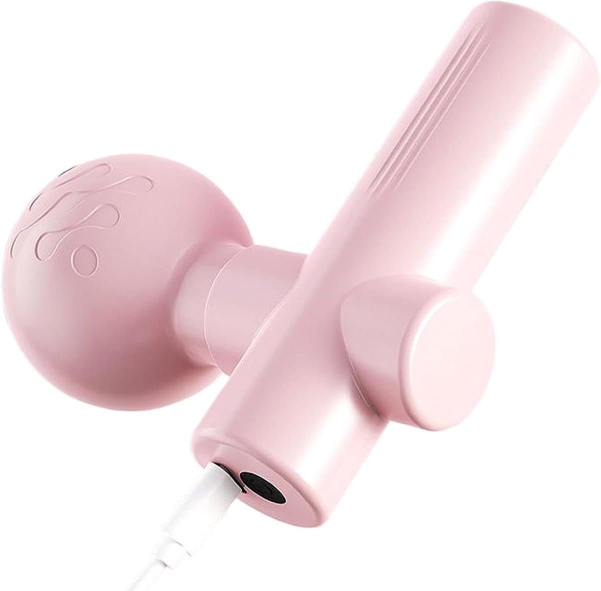 Massage Gun - Fascia Gun - Spierherstel - Stille Vibratie - 10 x 10 x 4.8 cm - Zwart — afbeelding 1