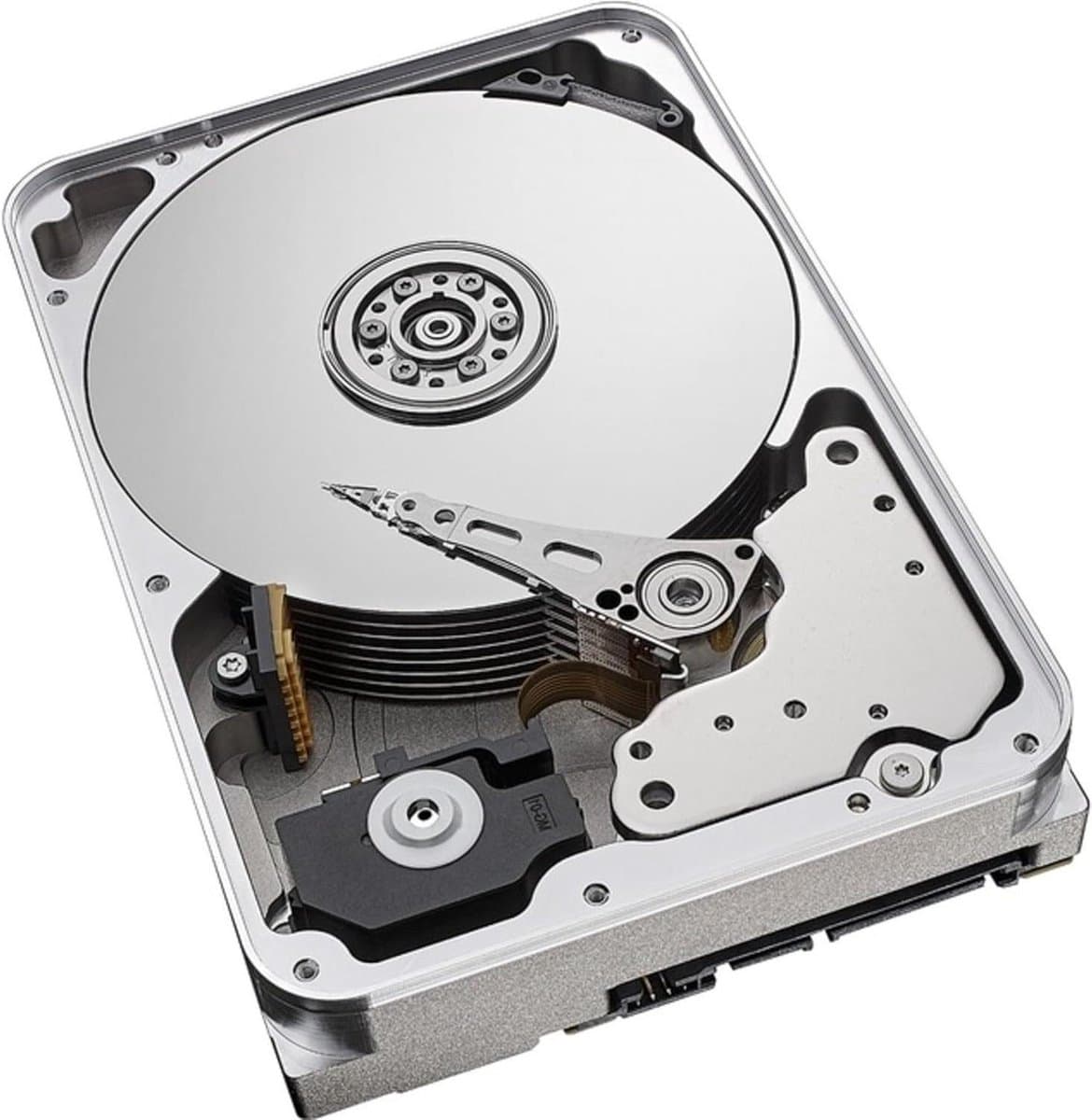 Interne Harde Schijf - Opslagstation Gegevens - Videobewaking Opslag - Hoge Capaciteit - 8 TB - Zilver — afbeelding 1