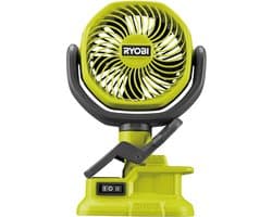 Draadloze 18V Klem Ventilator 10cm - Compacte & Draagbare Tafelventilator
