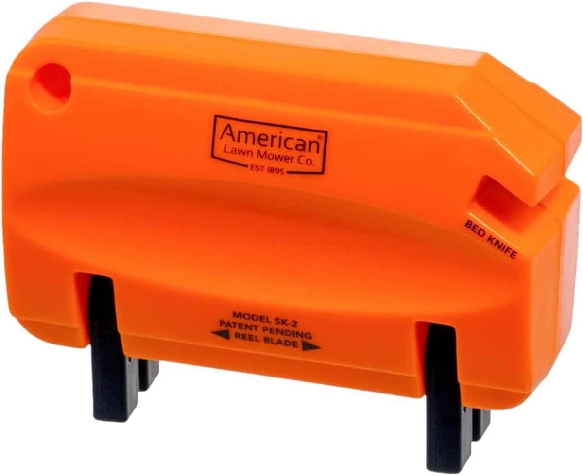 Slijper Rolgrasmaaier - Maaieronderhoud - Gazon Scherp - Universele Compatibiliteit - One Size - Oranje — afbeelding 1