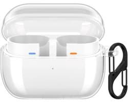 kwmobile Earphones Case for Samsung Galaxy Buds 3 / Galaxy Buds 3 Pro Case - Clear TPU Silicone Earbuds Cover - Transparent
