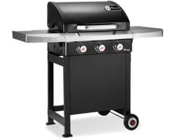 GasBBQ Landmann Trexon PTS 3.1 Zwart - 4 branders - Inclusief gasslang - Gas bbq barbecue