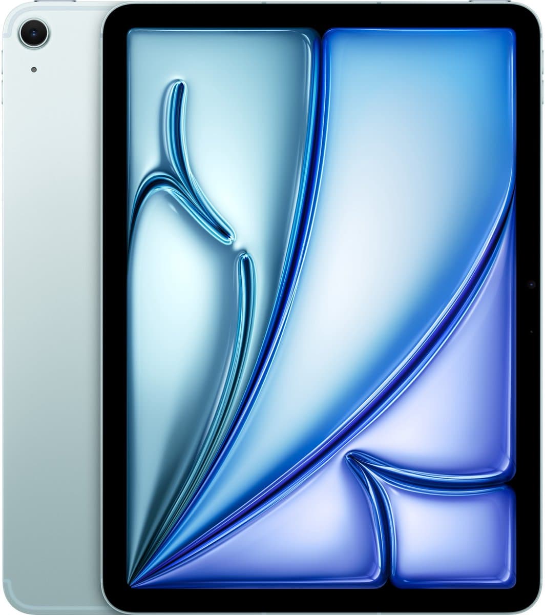 Apple iPad Air M3 (2025) - 11 inch - Wi-Fi + Cellular - 512GB - Blue - 7e generatie — afbeelding 1