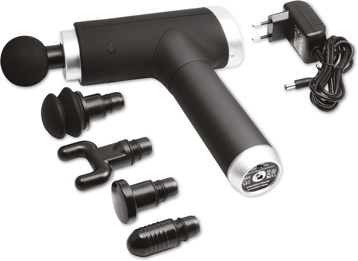 SnelShoppen - Massage gun voor spiermassage, Elektrische massager LX-013, Draagbaar, Lichtgewicht, Stil, Krachtig, Diepe weefselmassage, Voor thuis, K — afbeelding 1
