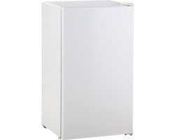 Mini koelkast, 91L inhoud, vriesvak, verstelbare legplanken, stille werking, compact formaat, kunststof en staal, Wit