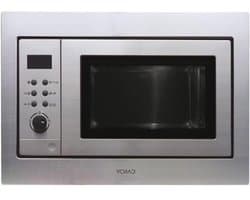 Magnetron met grill - Combimagnetronoven - Maaltijden opwarmen - Grillfunctie - 21 liter - Zilverkleurig