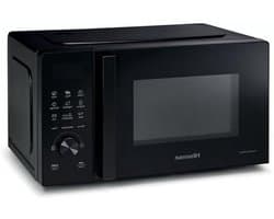 Zwarte magnetron - Solo-oven - Maaltijden snel opwarmen - 9 programma's - 20 liter - Zwart