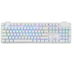 getcetera Gaming Keyboard 104 Keys – Blue Switches – RGB – Wit – Bedraad – USB-C – Numeriek Keypad – Anti-Ghosting