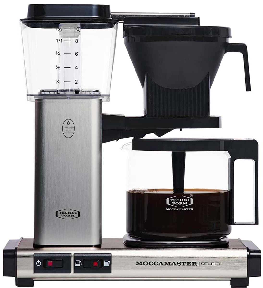 Moccamaster KBG Select - Filterkoffiezetapparaat - Brushed - 5 jaar garantie — afbeelding 1