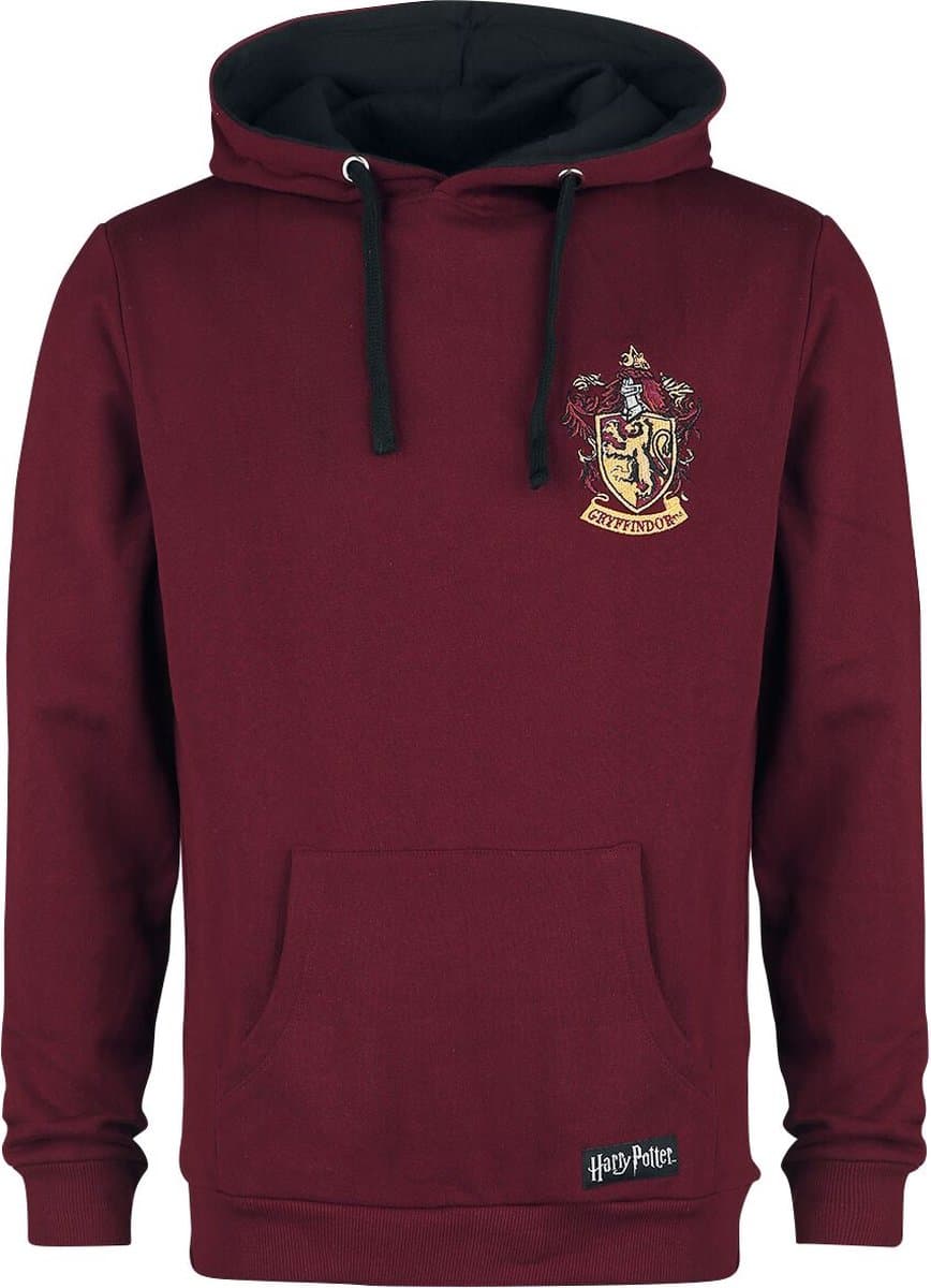 Harry Potter Gryffindor Heren Trui met capuchon - bordeaux - L — afbeelding 1