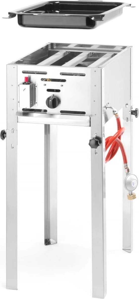 HENDI Grill-Master Mini – Compact – 5,8kW – Roestvast Staal – 340x540x840 mm — afbeelding 1