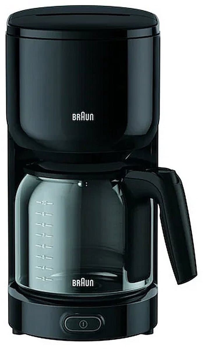Braun PurEase KF 3100 BK Koffiezetapparaat Filter - Zwart — afbeelding 1
