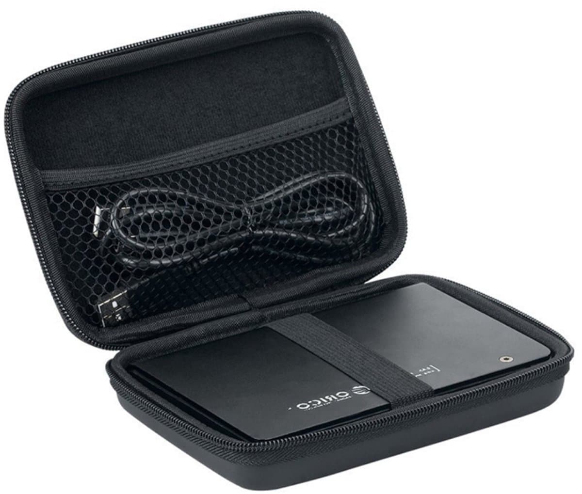 ORICO PHB-25 2,5 inch SATA HDD-behuizing Harde schijf Schijf Beschermhoes (zwart) — afbeelding 1